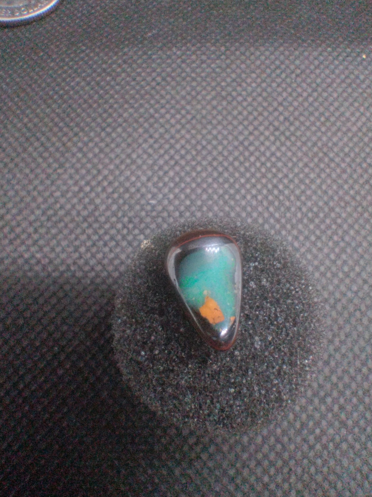 Australian Boulder Opal Cabochon Teardrop 6.40ct – 14.5×9.5×5.5mm