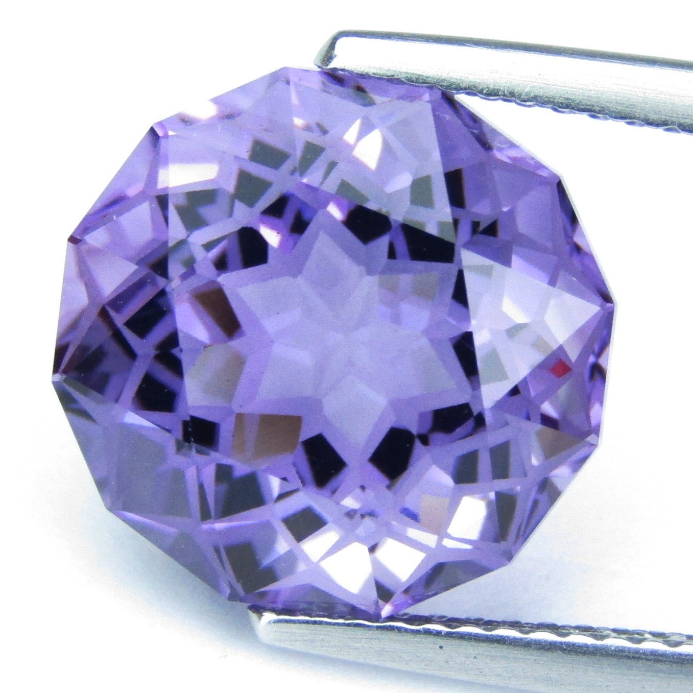 7.69Cts Genuine 100% Natural Amethyst Round Shape Loose Gemstone