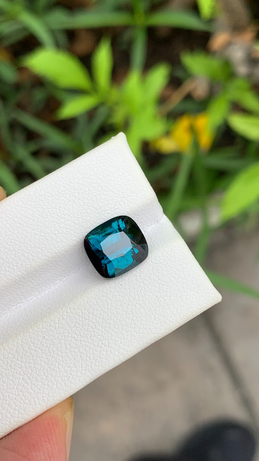 Natural Indicolite Blue Tourmaline faceted , Origin: Afghanistan