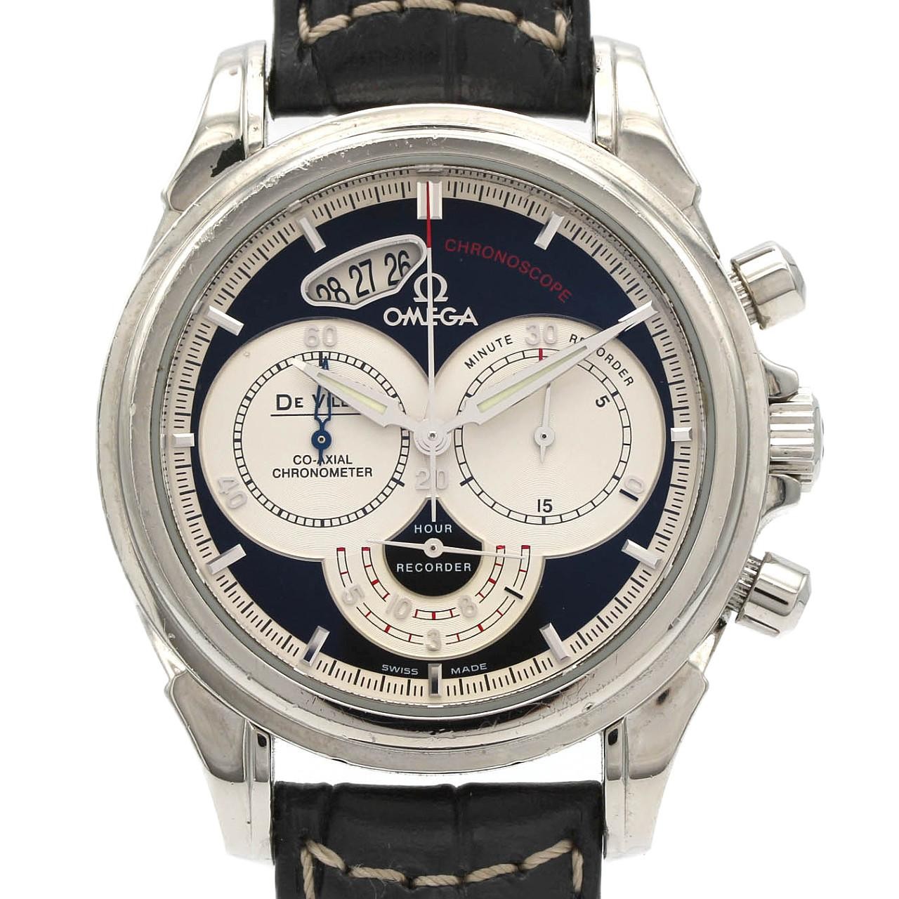 Authentic [Unserviced – Value Price] Omega De Ville Co-Axial Chronoscope 485…