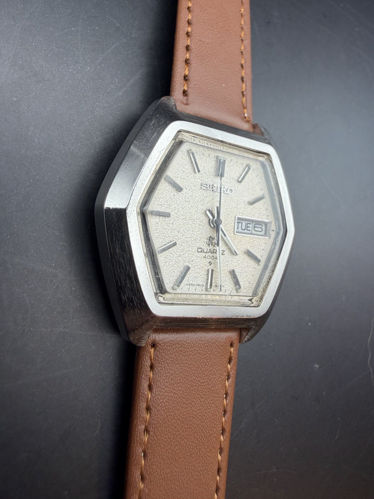 Vintage 1974 Seiko ( SQ 4004 0903-5009) Quartz Men’s Watch – Fully Serviced