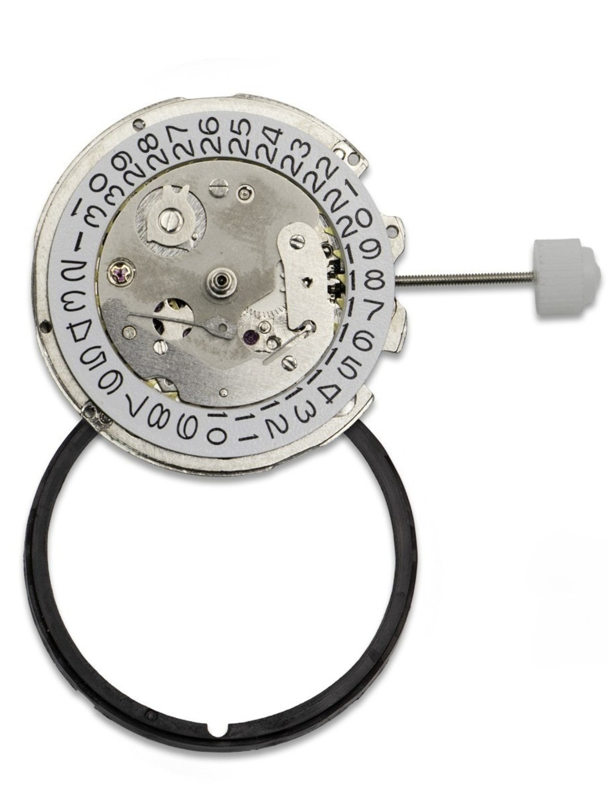 NH35 Seiko Automatic Movement 24 Jewel 3 O Clock Date Hacking Hand Wind DIY Mod