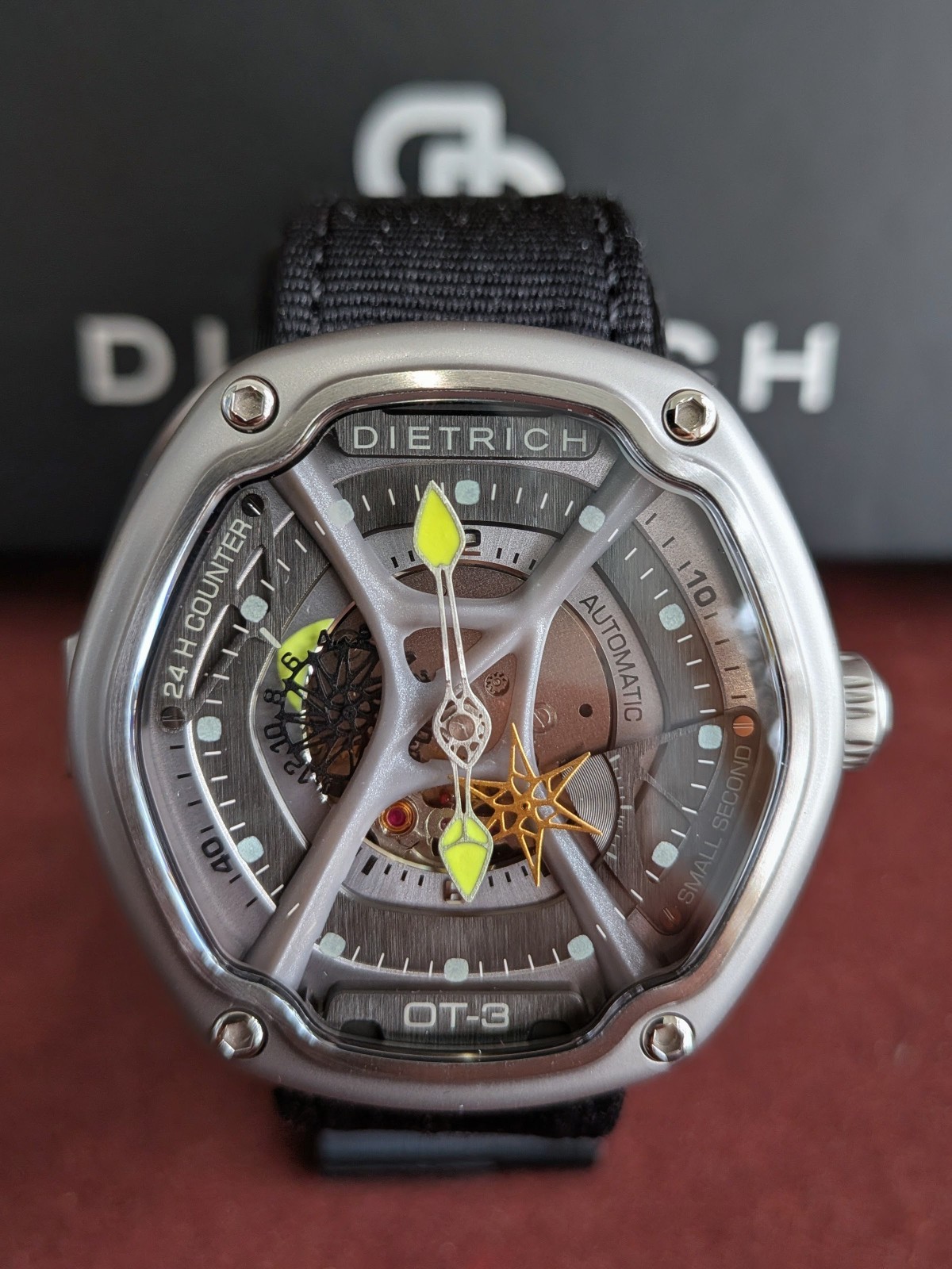 Dietrich OT-3 “Organic Time” Automatic Skeleton Watch