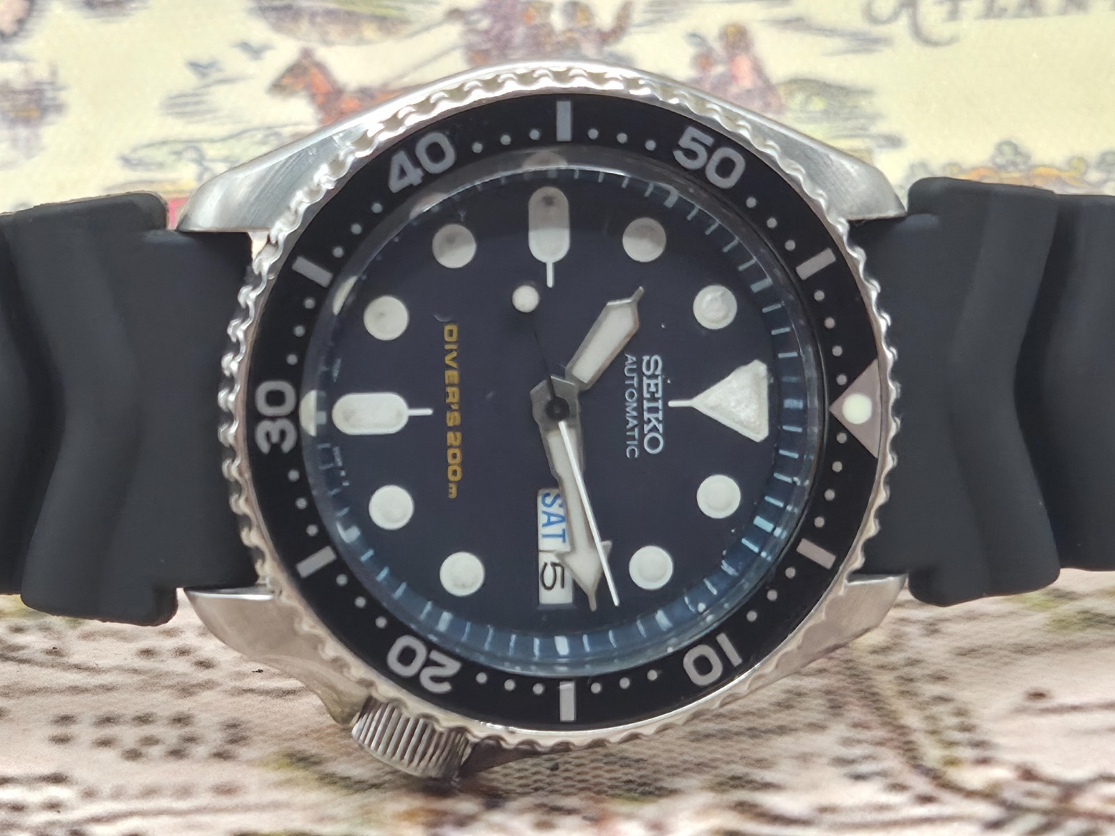 Seiko Automatic Watch SKX007 Mens Scuba Divers 200M 7S26-0020 c.June 1997 BOXED
