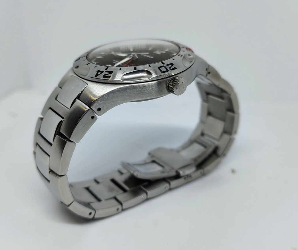 Eterna Monterrey GMT Automatic Watch Model 1612.41 Stailess Steel 200M