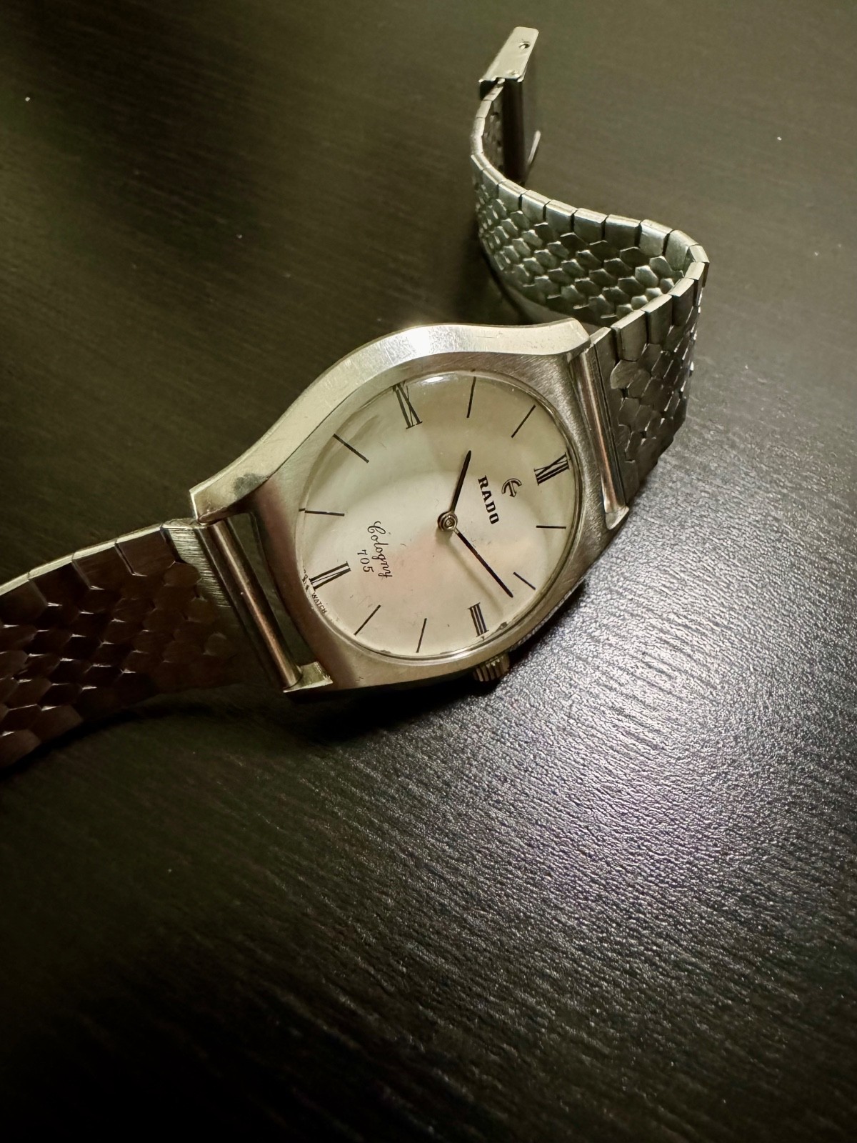 Vintage 70s Rado Cologny 705 Watch Peseux/ETA 7001 Manual Overhauled