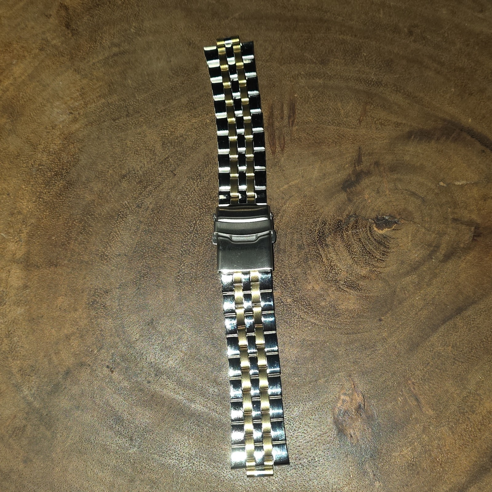 22mm Curved Tapered Steel Metal Watch Band for Breitling Aerospace