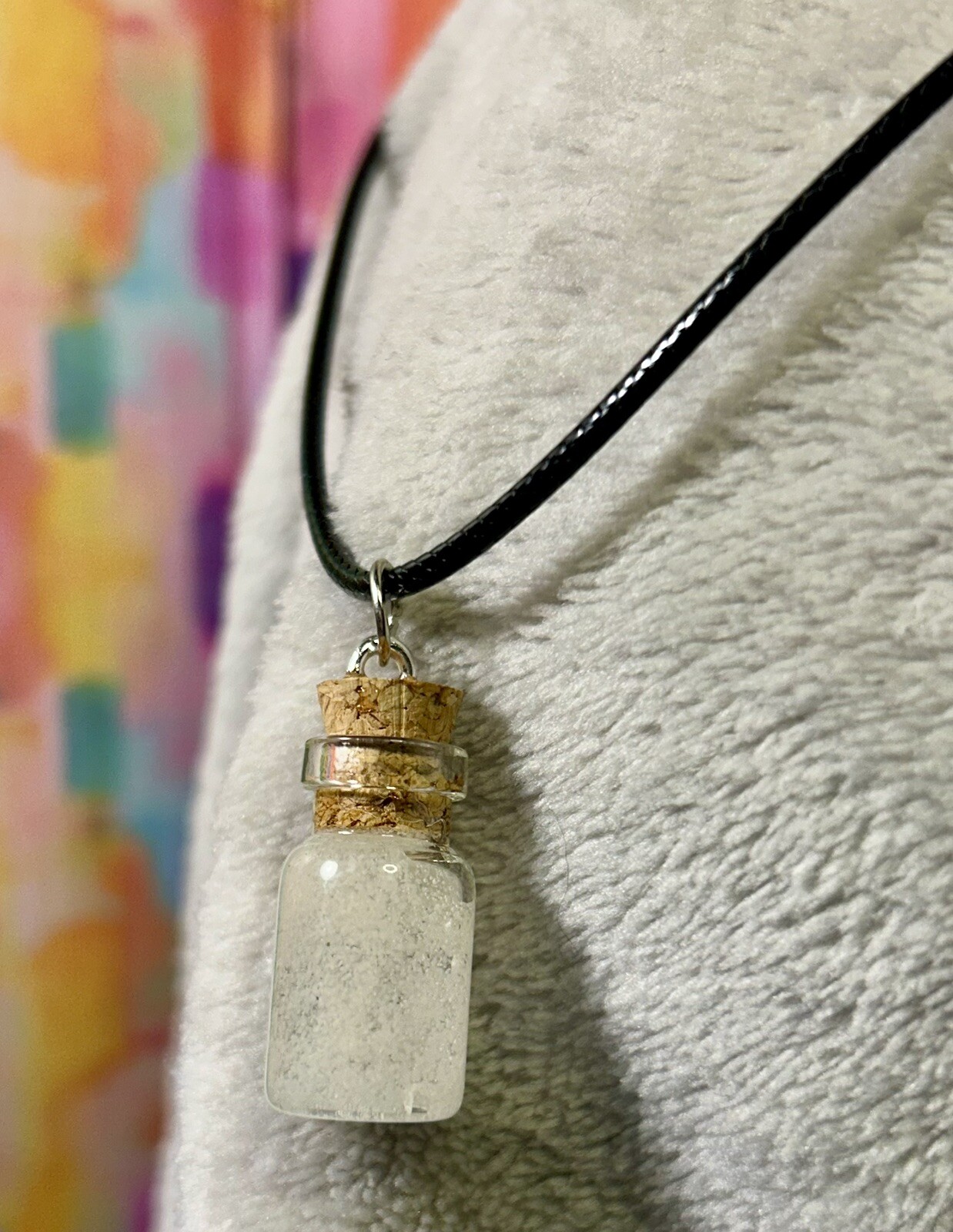 Carry Or Wear A Tiny Bottle Of Gypsum Sand From The White Sands In New Mexico!