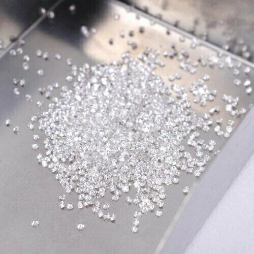 0.70 mm Loose Moissanite Round 450 Pcs (1 Ct) D Color, IF Clarity -AGL Certified