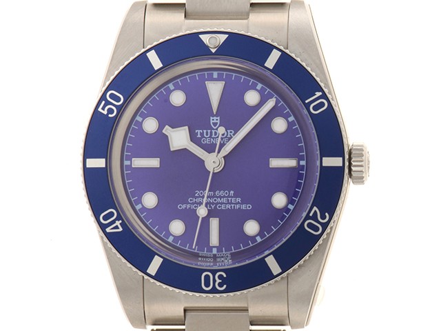 AUTHENTIC TUDOR M79000B-0001 Black Bay 54Watches Blue dial Steel mens