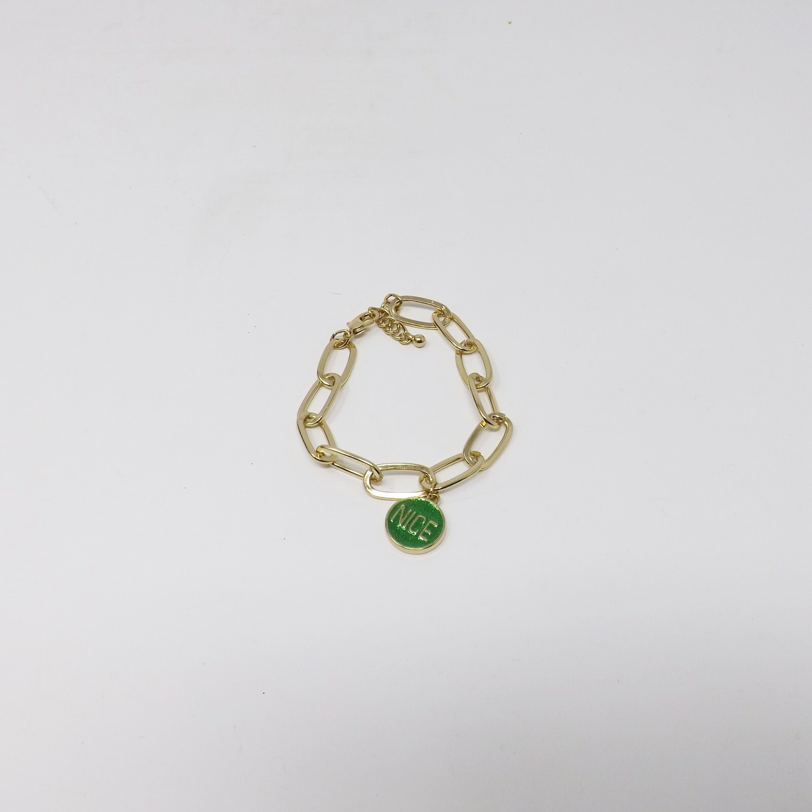 Holiday Time Naughty Nice Gold-tone Bracelet – New