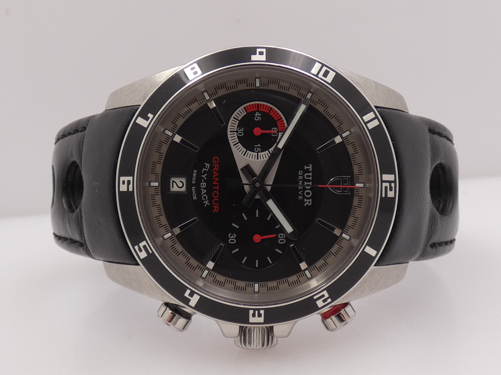 TUDOR CHRONOGRAFO GRANTOUR FLY-BACK 20550N 42MM AUTOMATIC STEEL WATCH