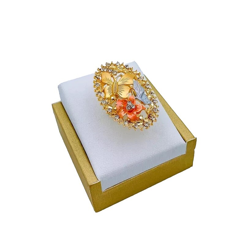 African Jewelry Dubai Gold Plated Jewelry Set Women Wedding Bridal 101
