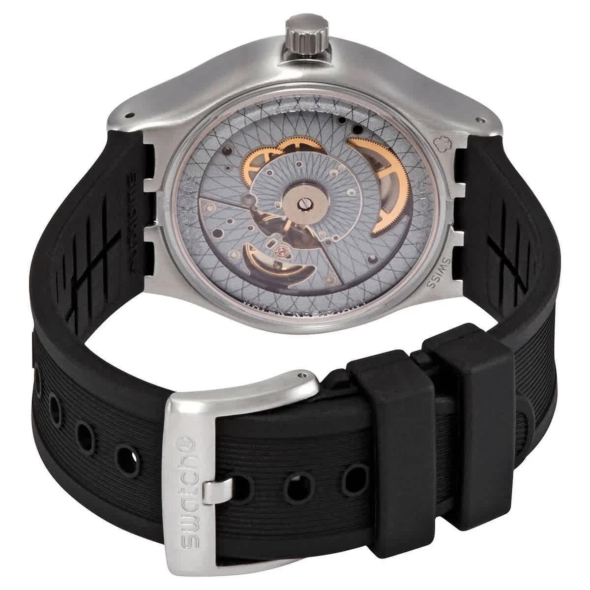 Swatch Sistem Through Again Automatic Grey Dial Men’s Watch YIS431