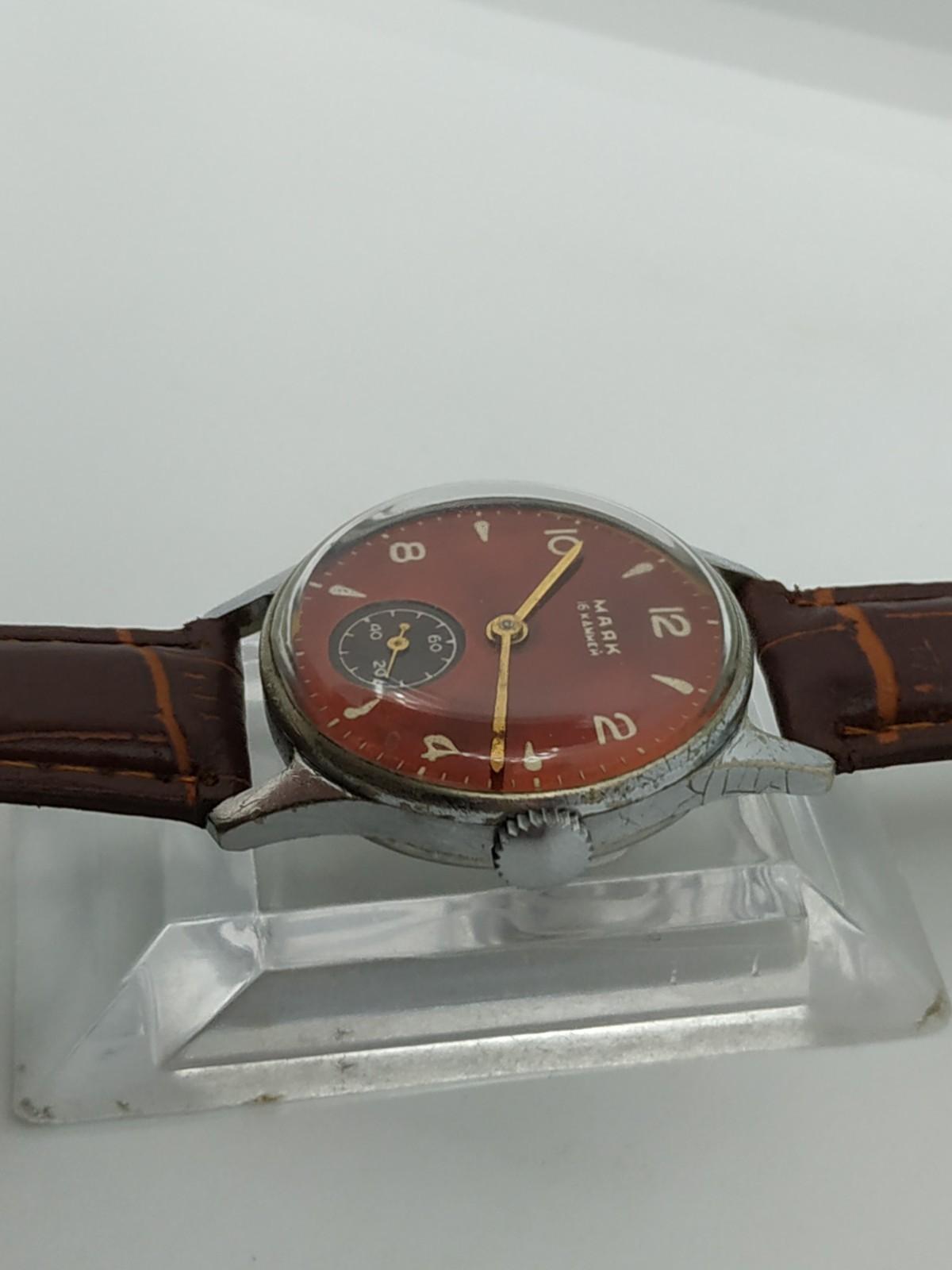 Men’s Watch Vintage Pobeda Mayak Majak USSR Mechanical CChZ Soviet Retro 1955s