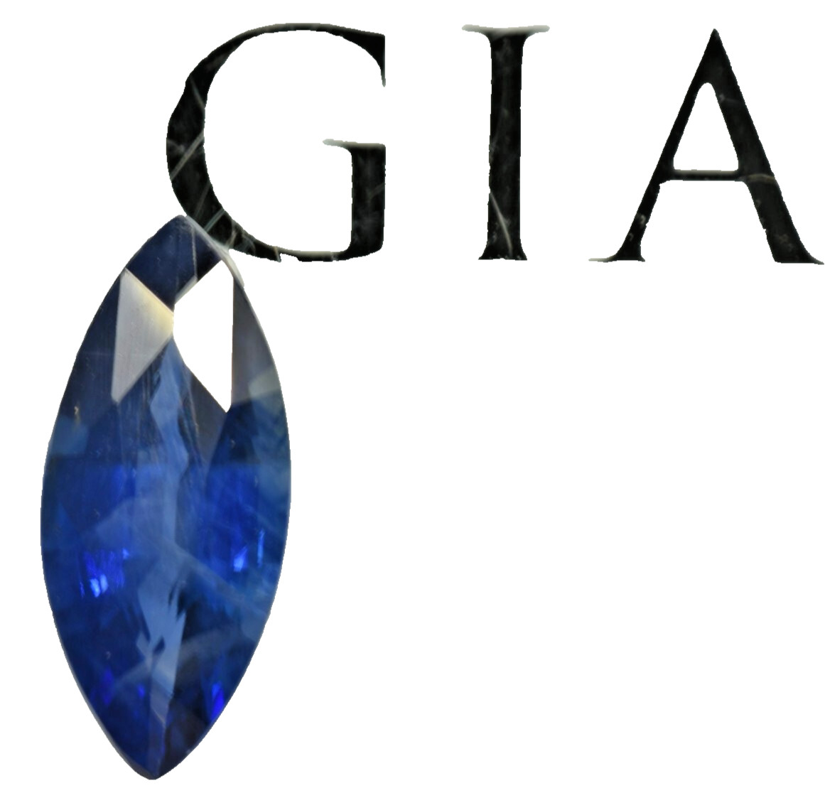 G I A Certified 1.83 ct. Natural Blue Sapphire Loose Marquise
