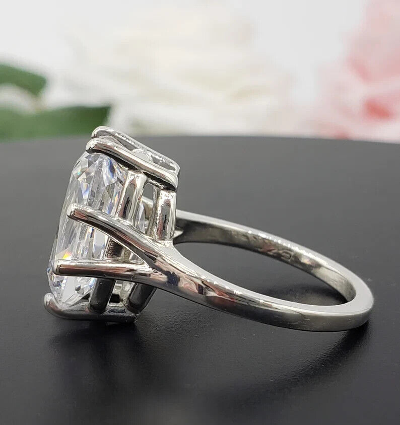 IGI Certified Lab grown/CVD Diamond Women Birthday Ring 14k Gold 6Ct Cushion Cut