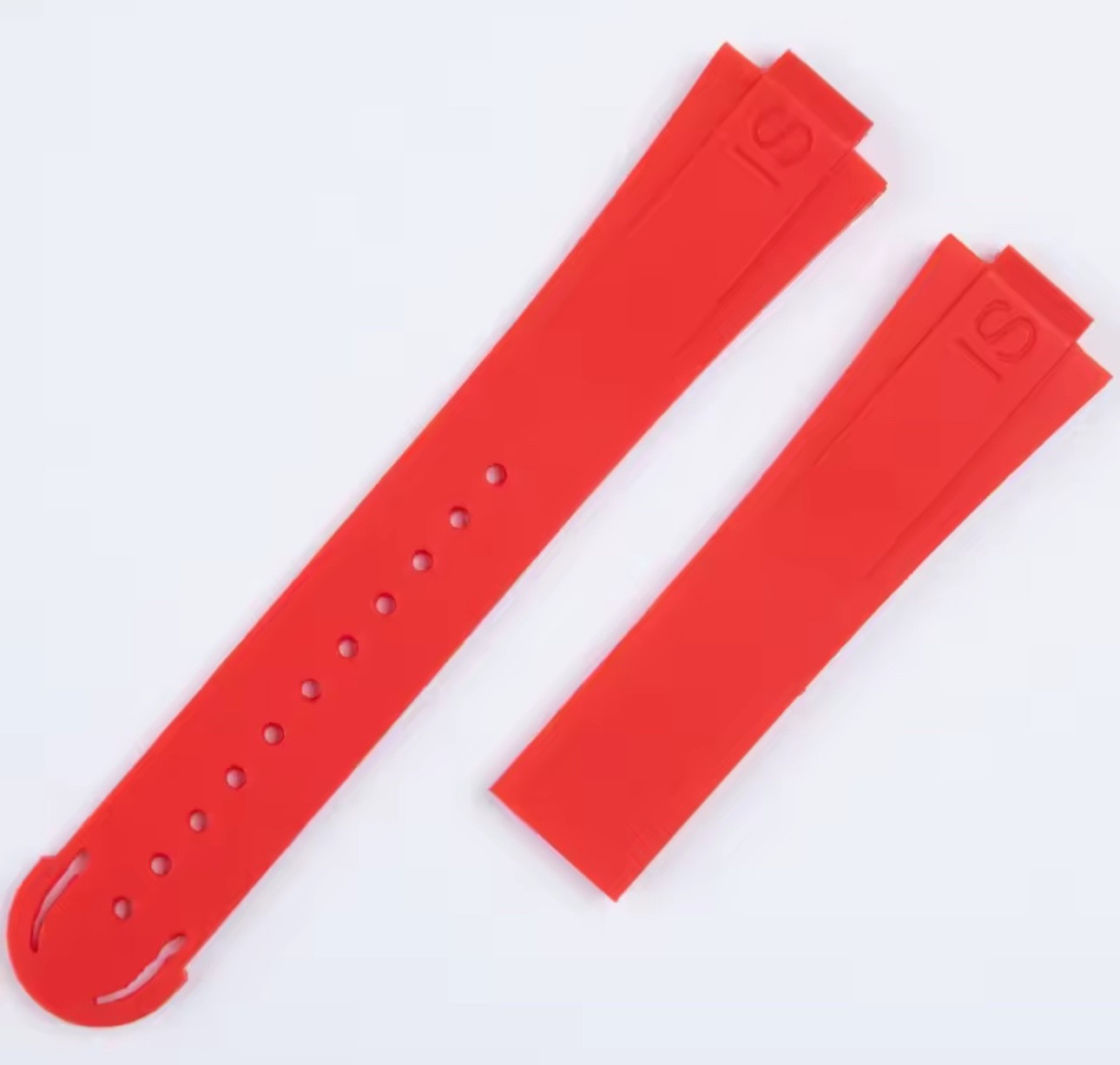 24x12mm MultiColor Rubber Watch Strap Band Fits Oris Aquis 7730 7733 7743 7754