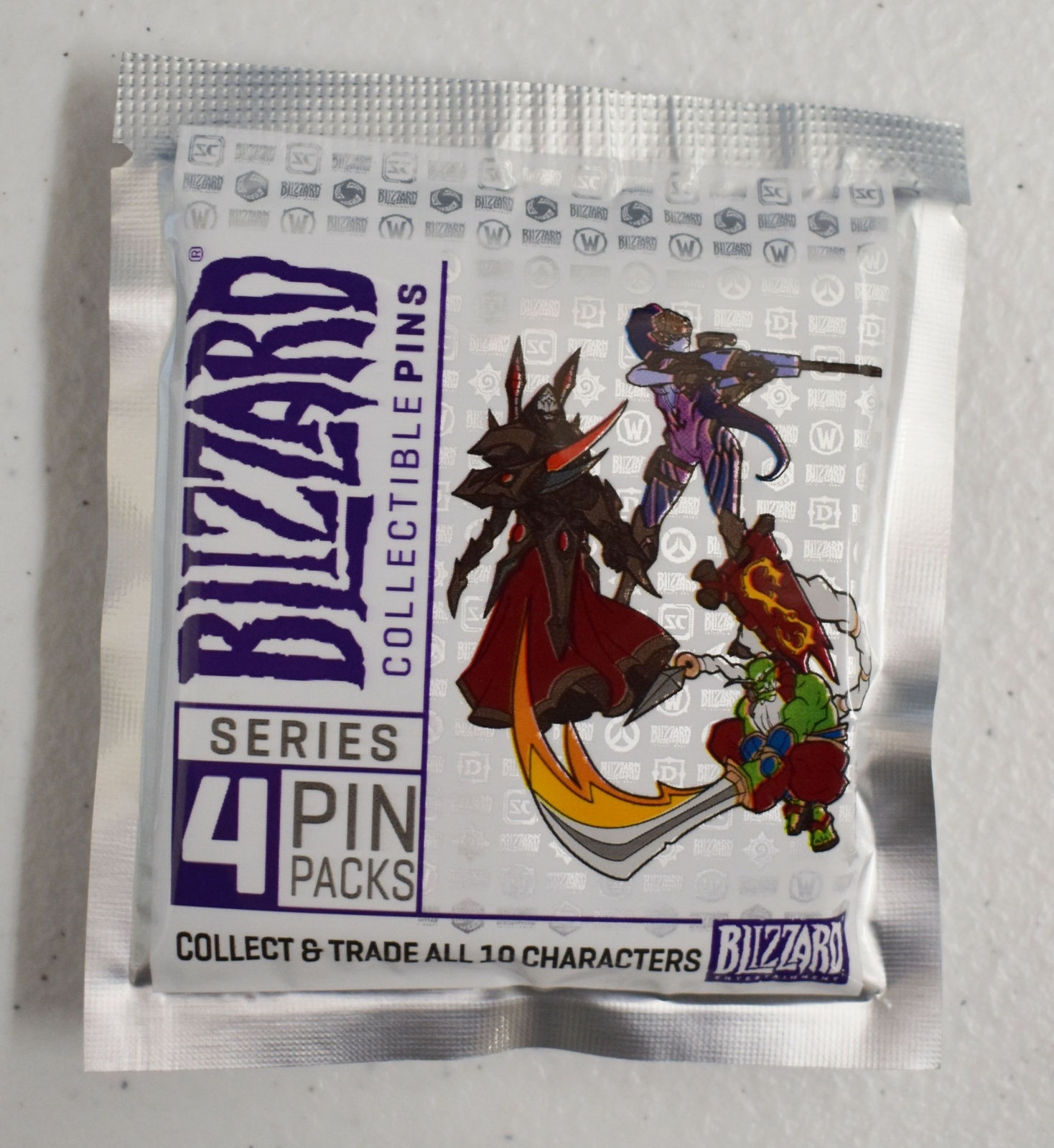 1 Random Pin Blizzard Collectible Pins Series 4