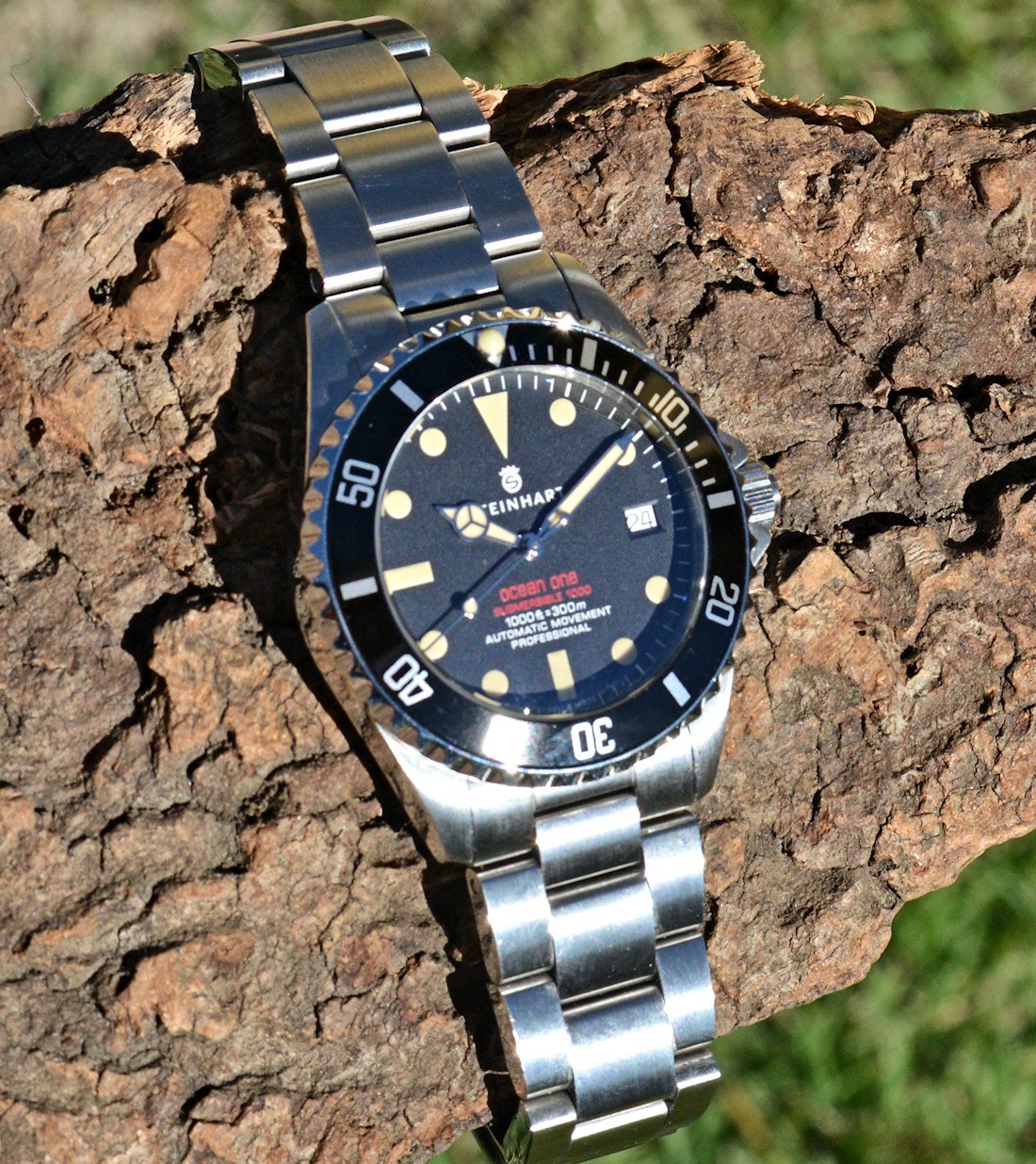 Steinhart Ocean One Red Sub Exclusively Edition For Gnomon Like New Full Set