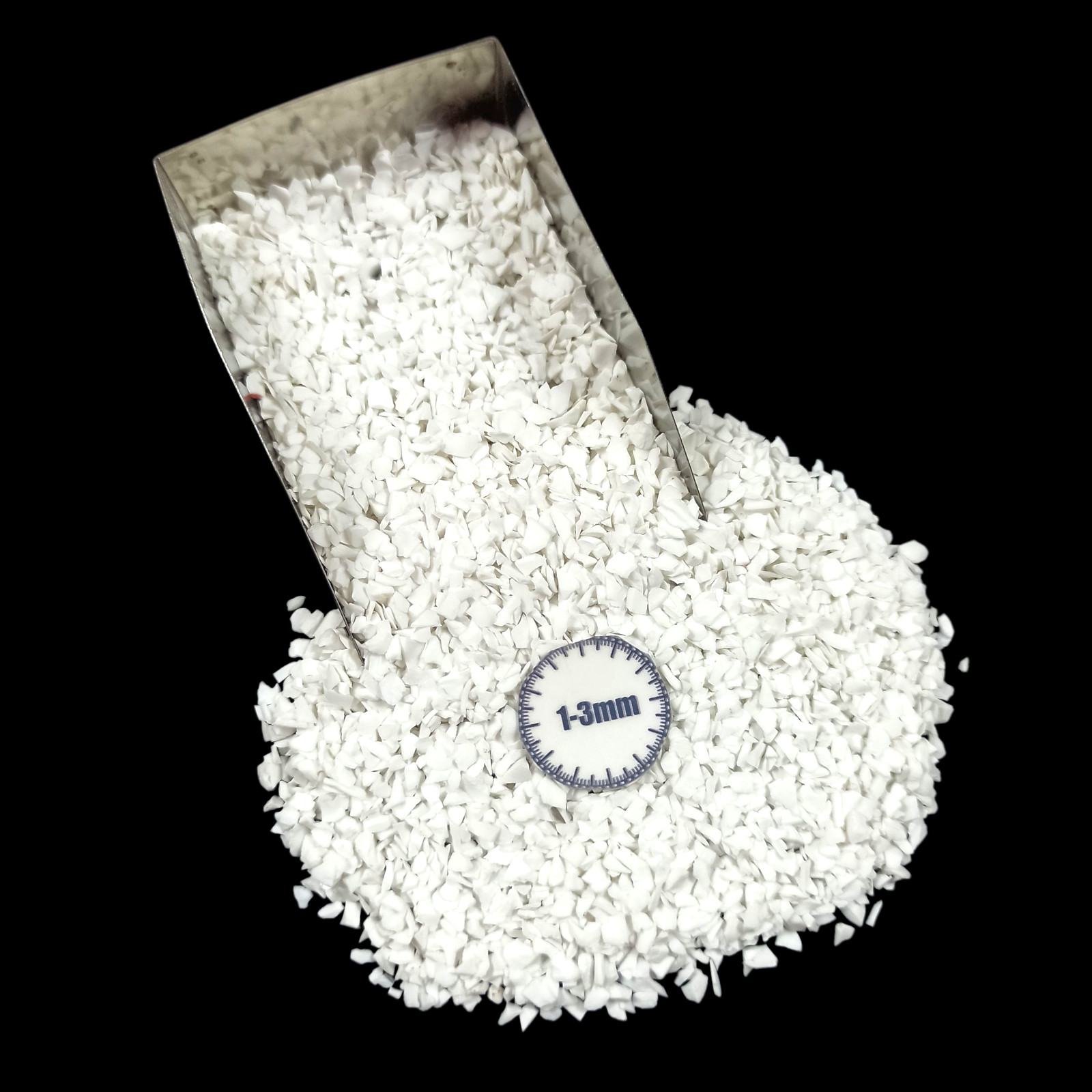 Crushed White Porcelain 1-3mm for Resin Art Jewelry Making Women Gift Resin Art