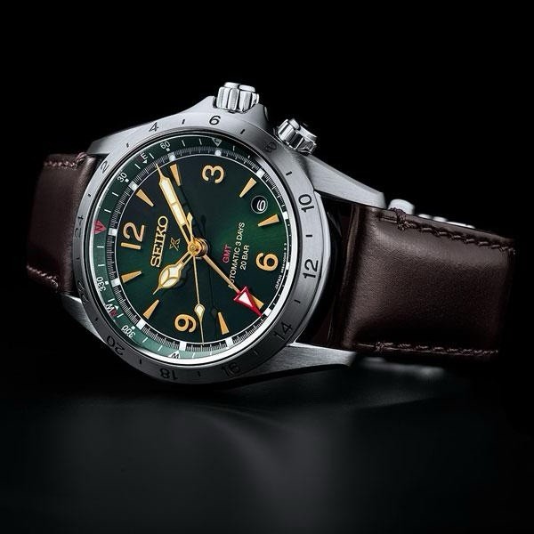 SEIKO Prospex Alpinist GMT SBEJ005 Green Dial Automatic 6R54 JDM New