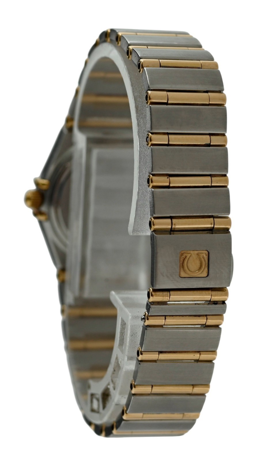 Omega 22.5mm Ladies Constellation Linen Diamond Bezel/ Dial Watch! Ref: 1267.15!