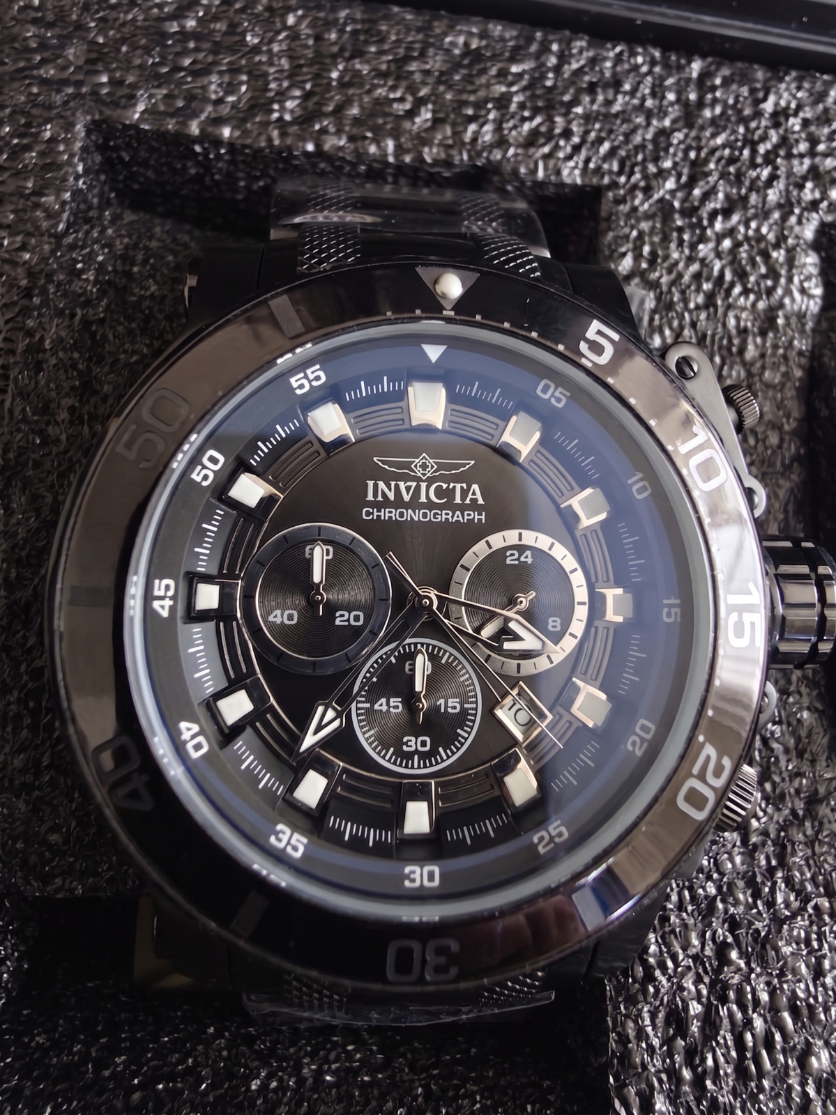 8pc Invicta Men’s Watch Lot-S1 Rally, Speedway, Pro Diver, Akula, Coalition-RUNS
