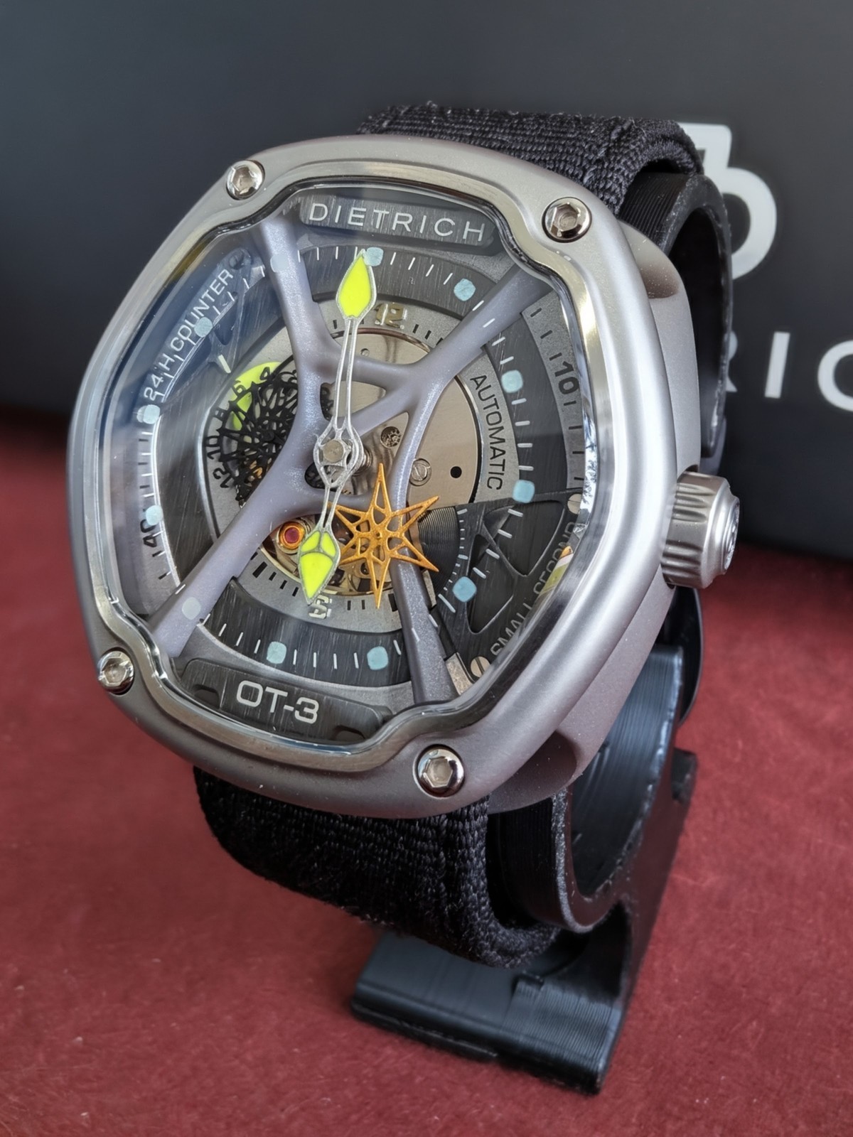 Dietrich OT-3 “Organic Time” Automatic Skeleton Watch
