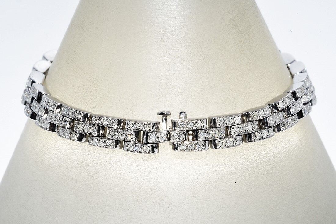$32,999 11.70CT AGL CERTIFIED NATURAL NO HEAT SAPPHIRE & DIAMOND BRACELET 14K