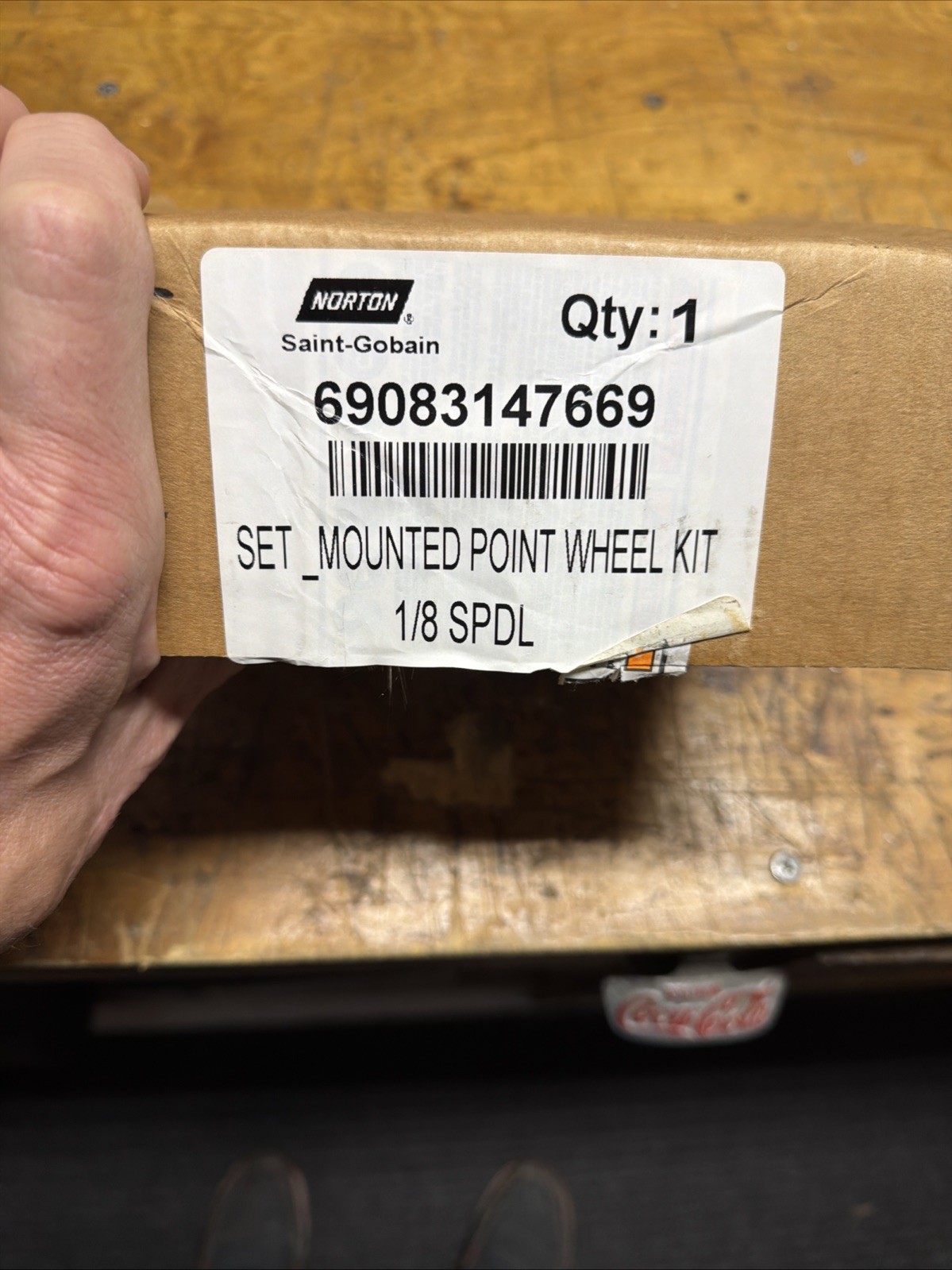 Norton 69083147669 50-Piece Mounted Point Kit, 1/8″ Shanks, New