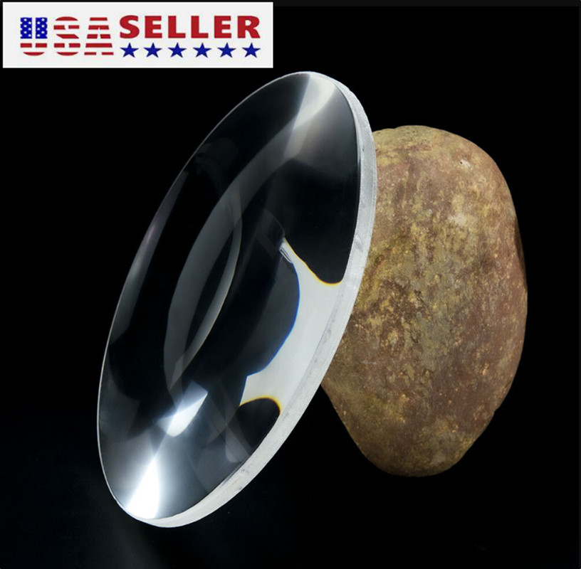 1PC 3X 127mm Optical Glass Magnifier Lens Desktop Magnifying Glass Replace Lens