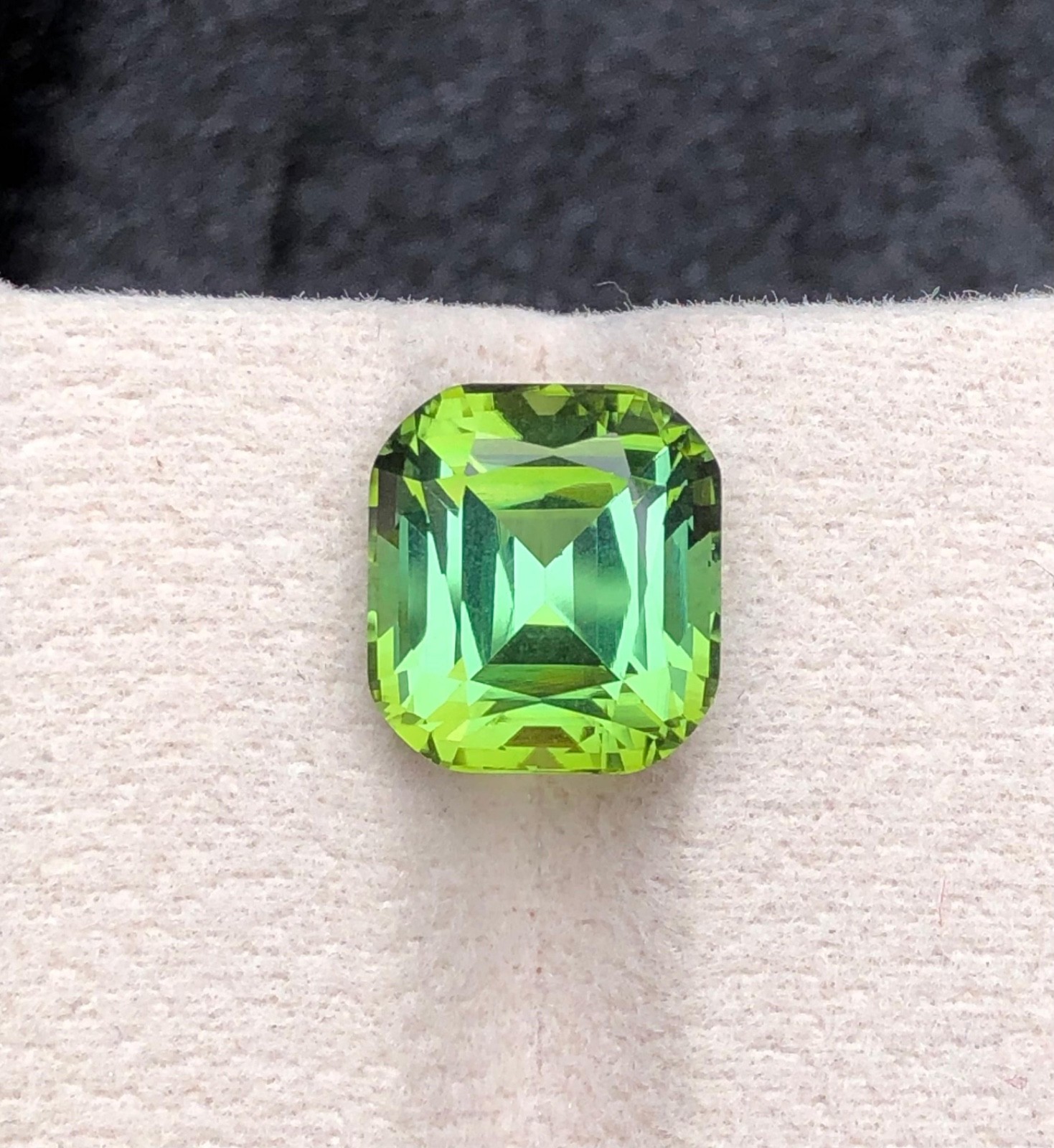 6.80 Carat Natural Tourmaline cushion cut Origin Afghanistan