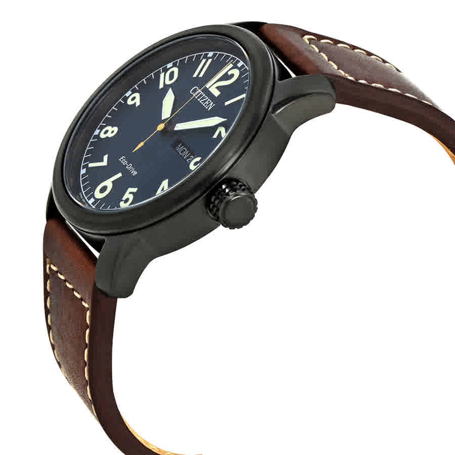 CZBM8478-01L Citizen Chandler Eco-Drive Men’s Leather Watch – Choose color