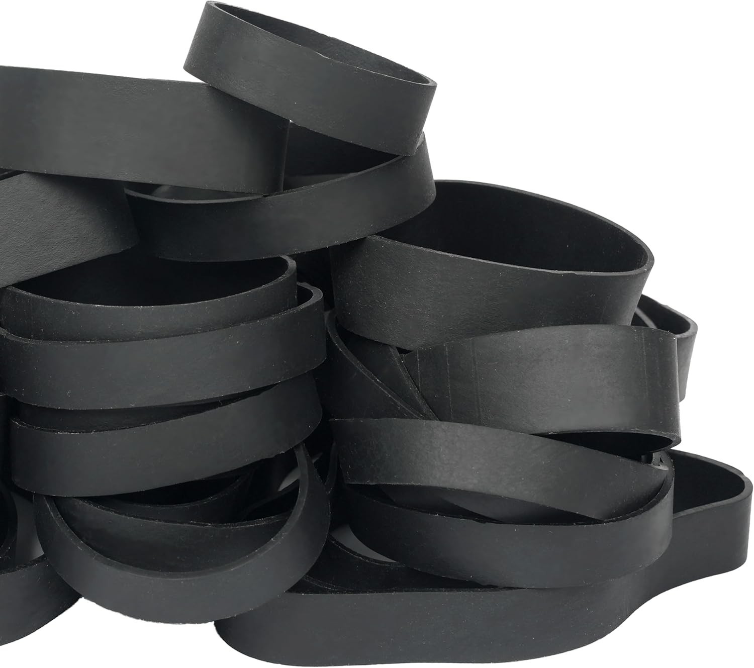 Rubber Bands Assorted Sizes Mixed Elastic Bands | 50pcs Wide Black Tactical R…