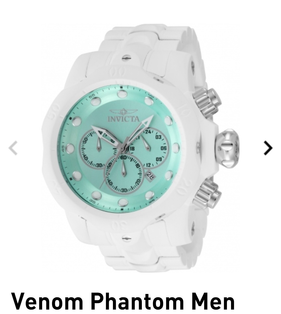 Invicta – AQUA PLATED Venom PHANTOM – 54mm AQUA Blue Chronograph – Mens Watch