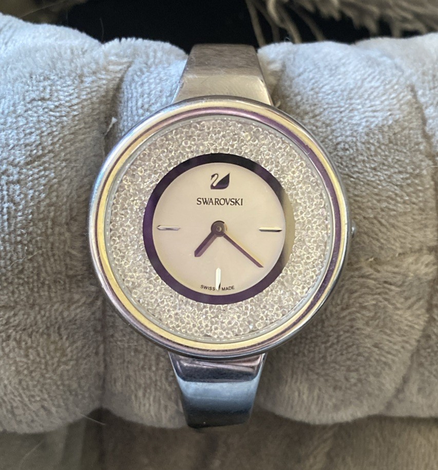 SWAROVSKI WATCH CRYSTALLINE PURE WOMENS 5269256 STAINLESS STEEL SWISS