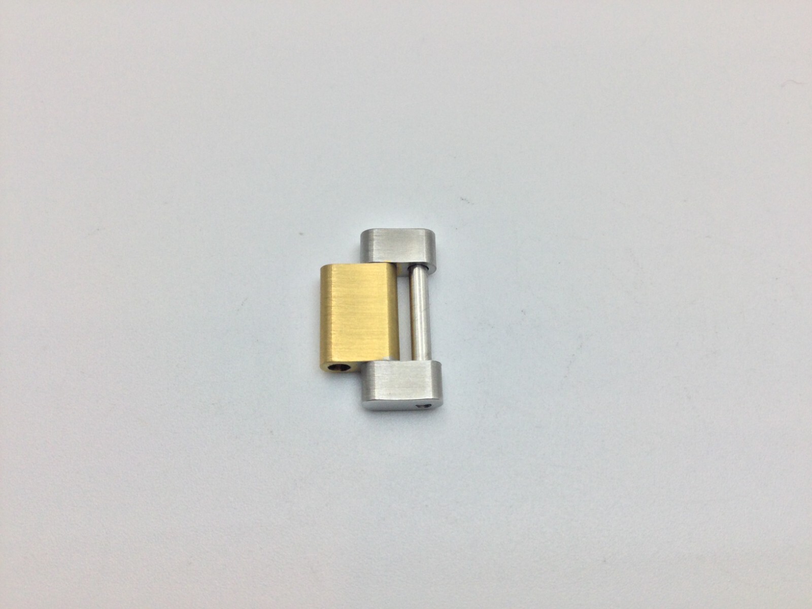 TOP QUALITY 15.5MM CNC FORGED TWOTONE HALF-LINK FOR ROLEX GMT DATEJUST SUB SHINY