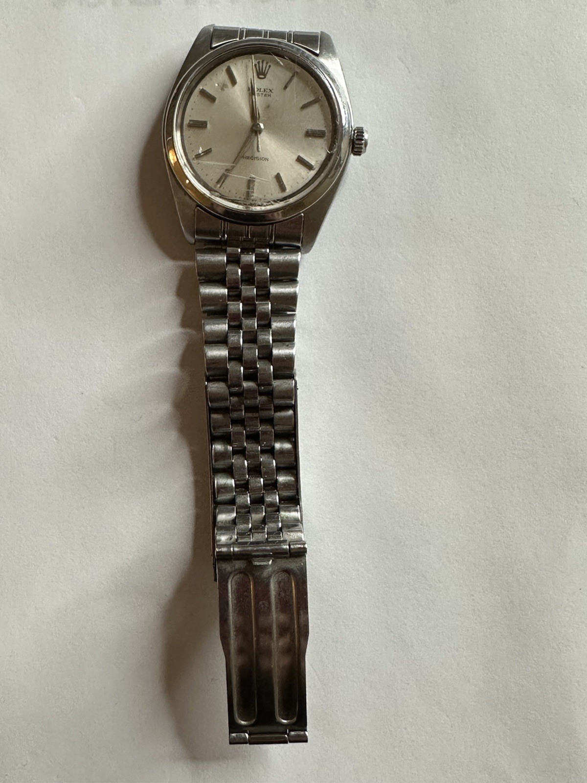 ROLEX OYSTER PRECISION REF 6424 STAINLESS STEEL ORIGINAL DIAL