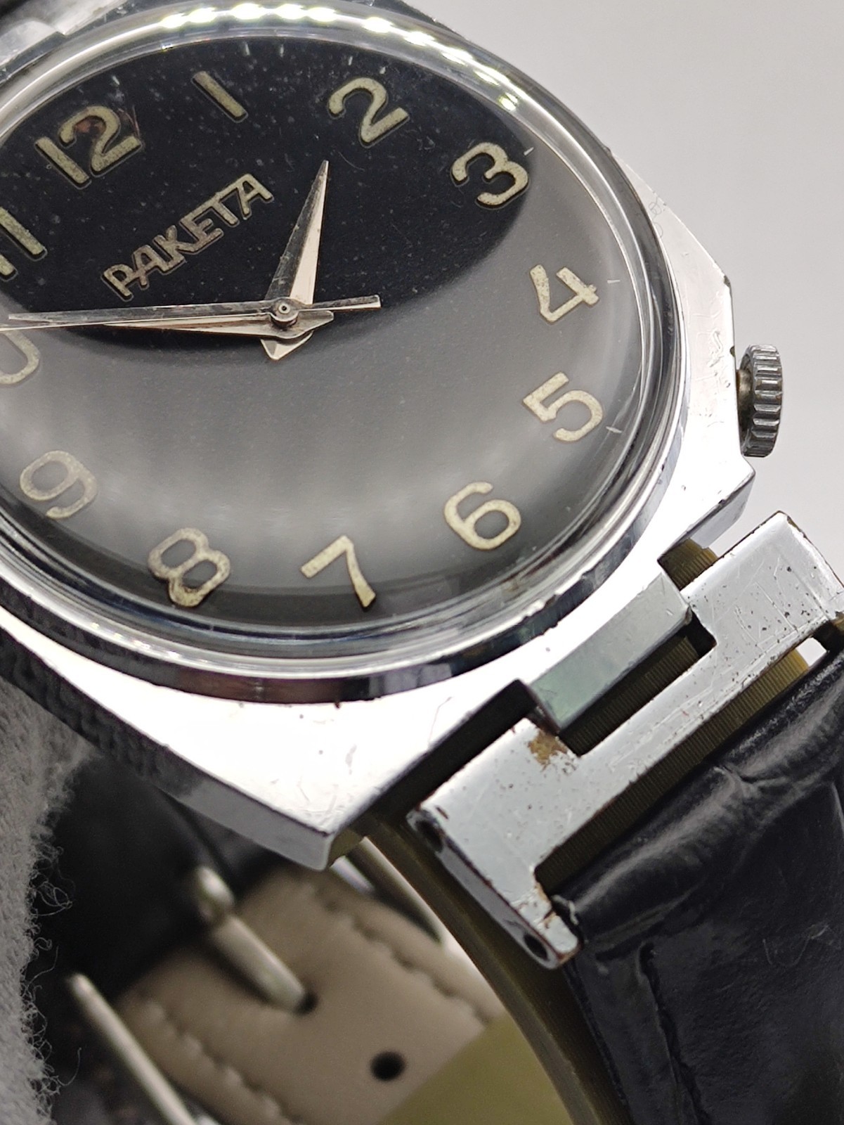Raketa 2609 Canister Soviet Vintage Mechanical Wristwatch USSR Serviced Watch
