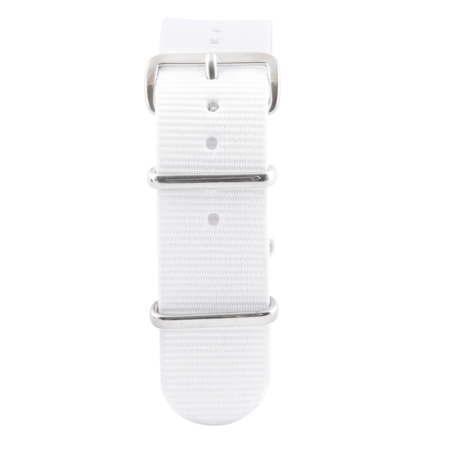 CWS Solid Classic Nylon Stainless Steel Military Replacement Watch Strap Band