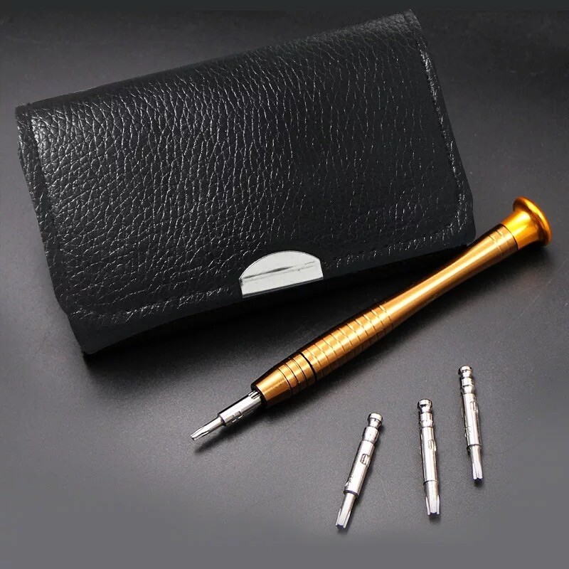 Screwdriver Set 25 Jewelers Watch Jewelry Eyeglass Repair Tools Precision Micro