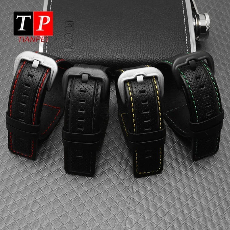 Simplicity leather watch strap for Dietrich OTC-AO1 OT-3 watch