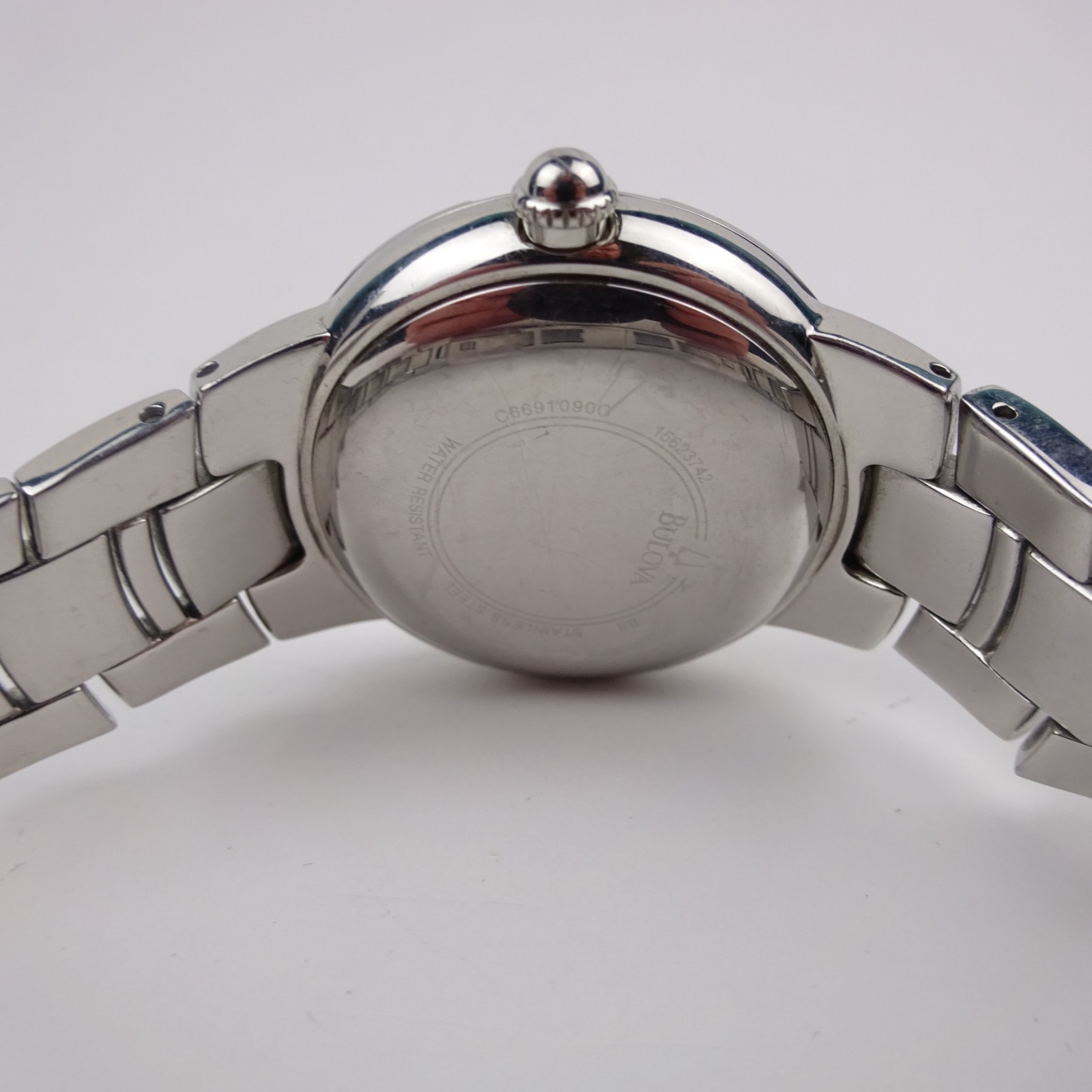 Bulova 96R174 Rosedale Watch Women’s Diamond Mother of Pearl Dial Ladies