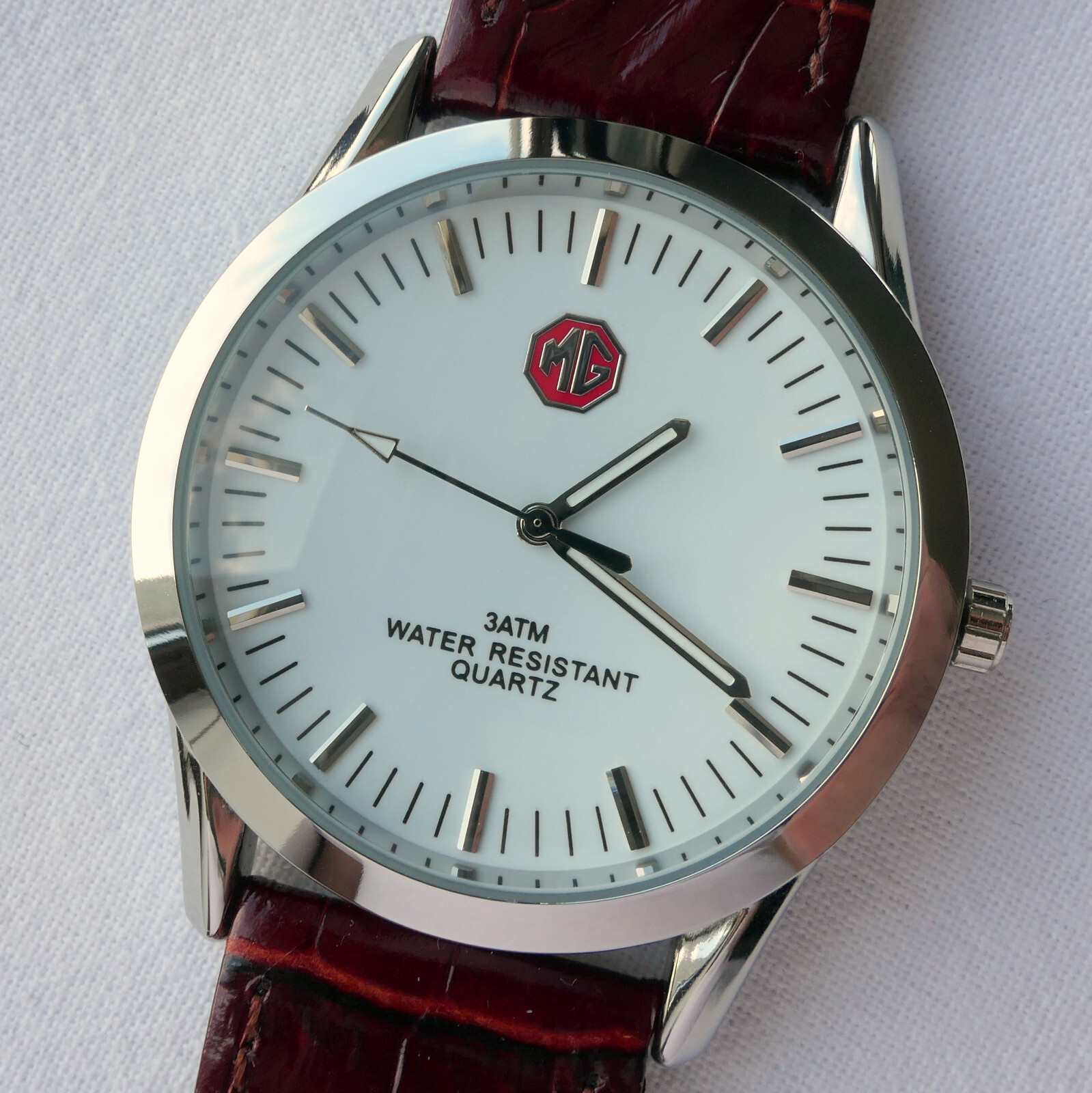 MG Morris Garages BMC MGA MGB Classic Aviator Driver Sport Car Accessory Watch
