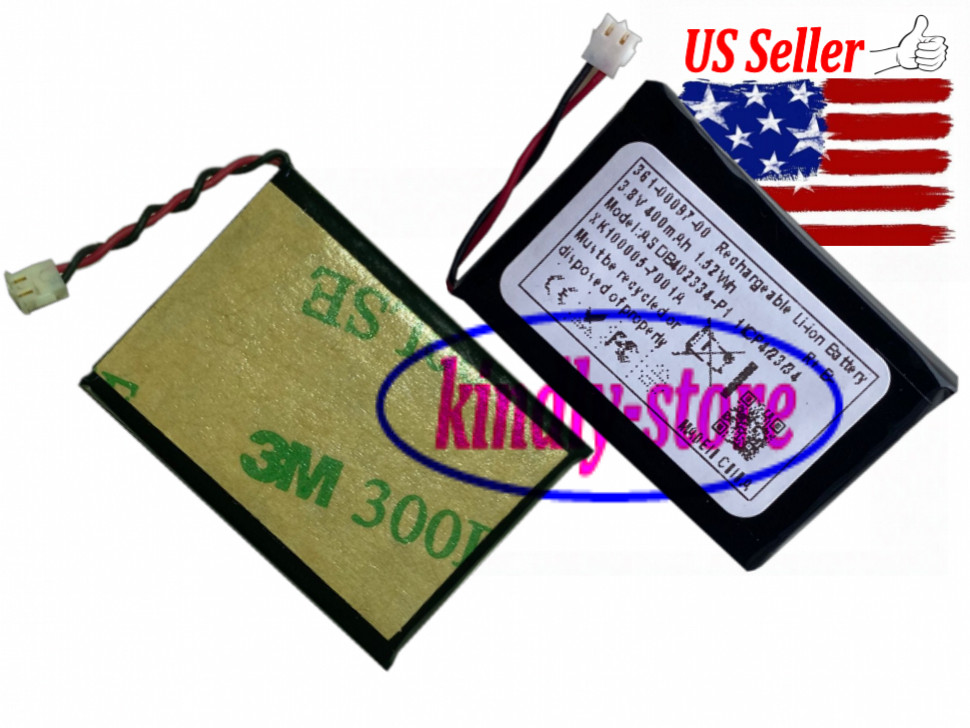 USPS 400mAh 361-00097-00 Battery For Garmin Approach S60/For Garmin Approach S62
