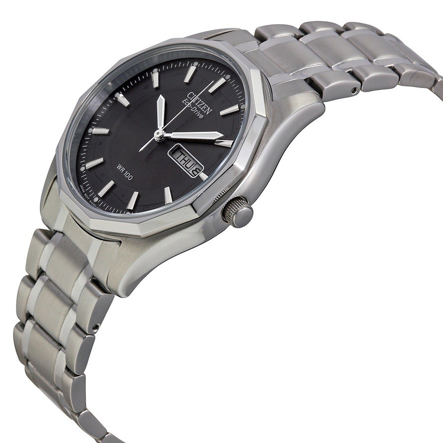 Citizen Eco-Drive 41mmCorso Diamond Accent Gray Dial Men’s Watch Bm7100-59h