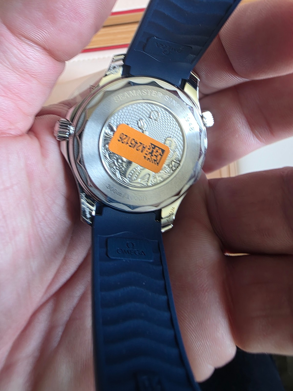 NEW NEVER WORN OMEGA 75th Anniversary Edition Seamaster Diver Summer Blue 300M