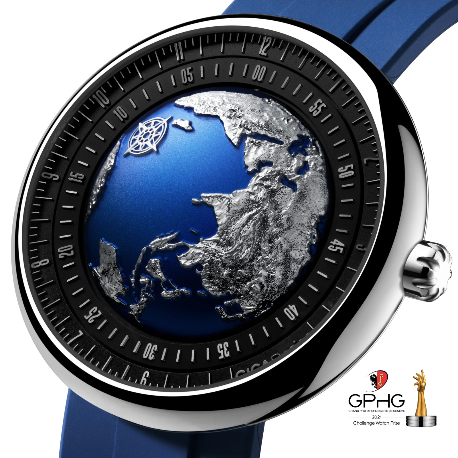 CIGA Design Blue Planet II Automatic Mechanical Watch GPHG Winner