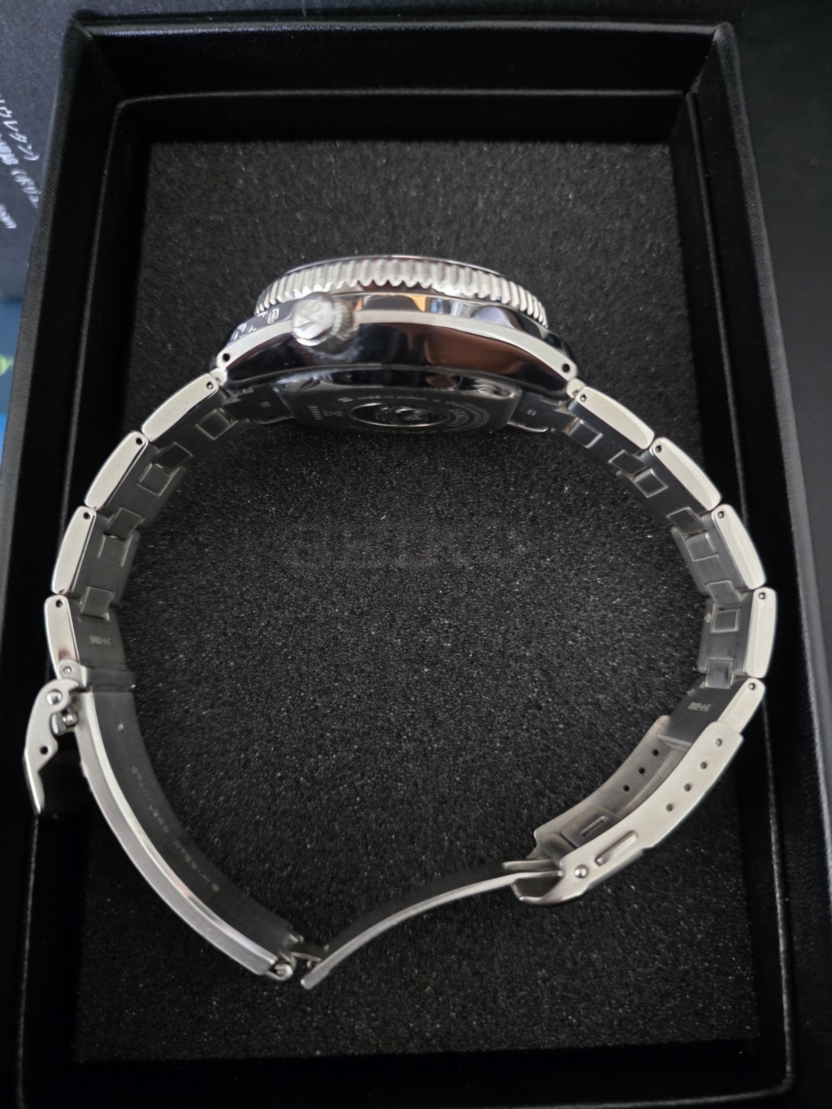 Seiko SLA021J1 MM300 Prospex Automatic Diver 300m Black Dial Box + Papers